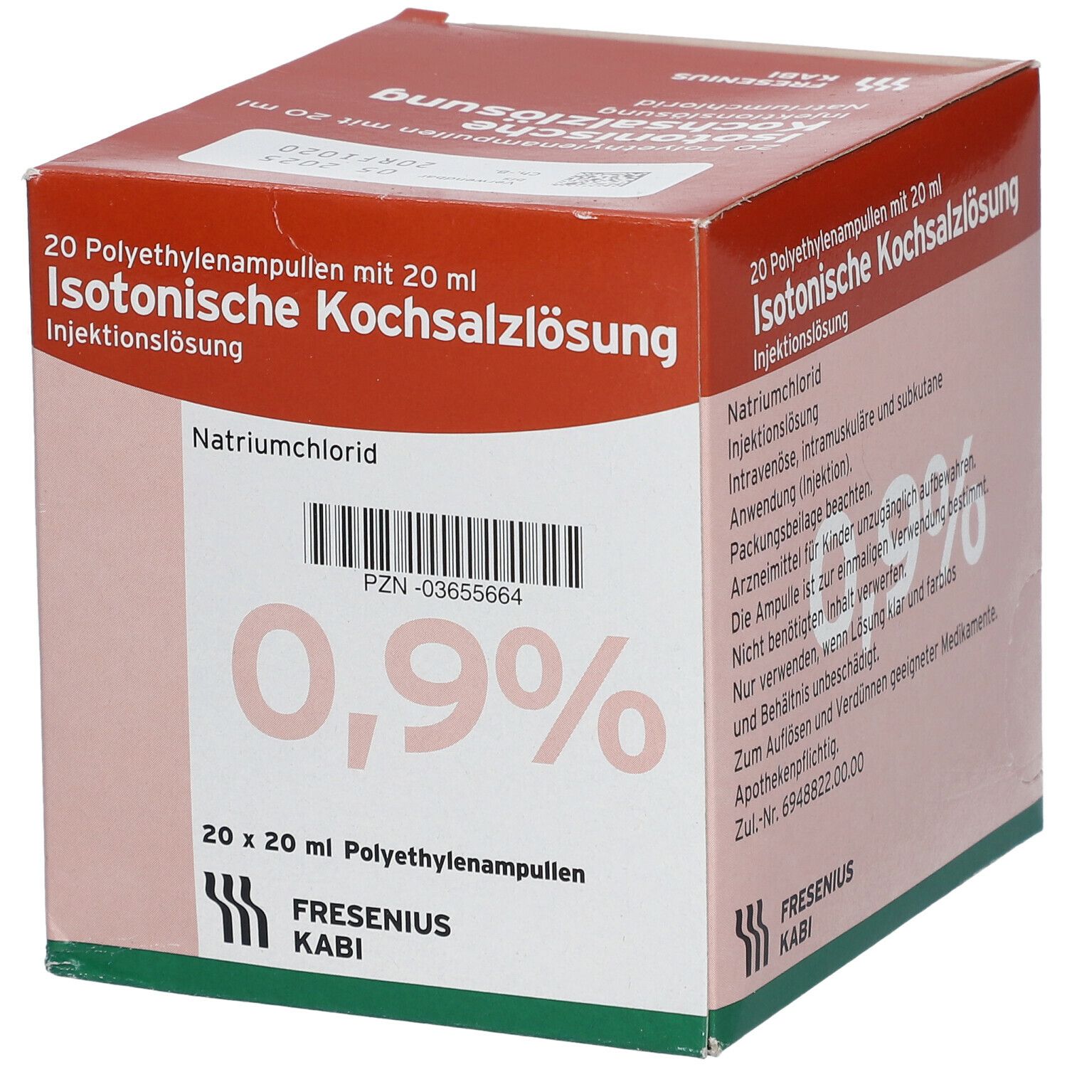 Isotonische Kochsalzlösung 0,9%
