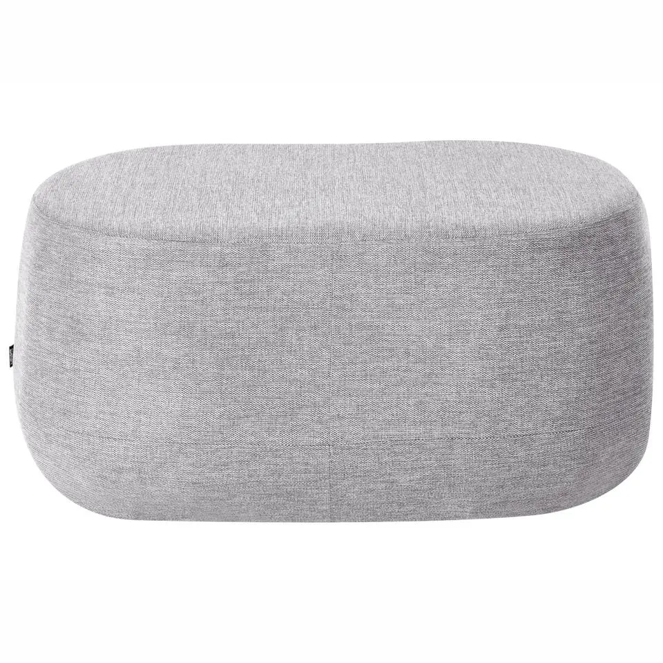 ASHTON - Bankje - Lichtgrijs - Polyester