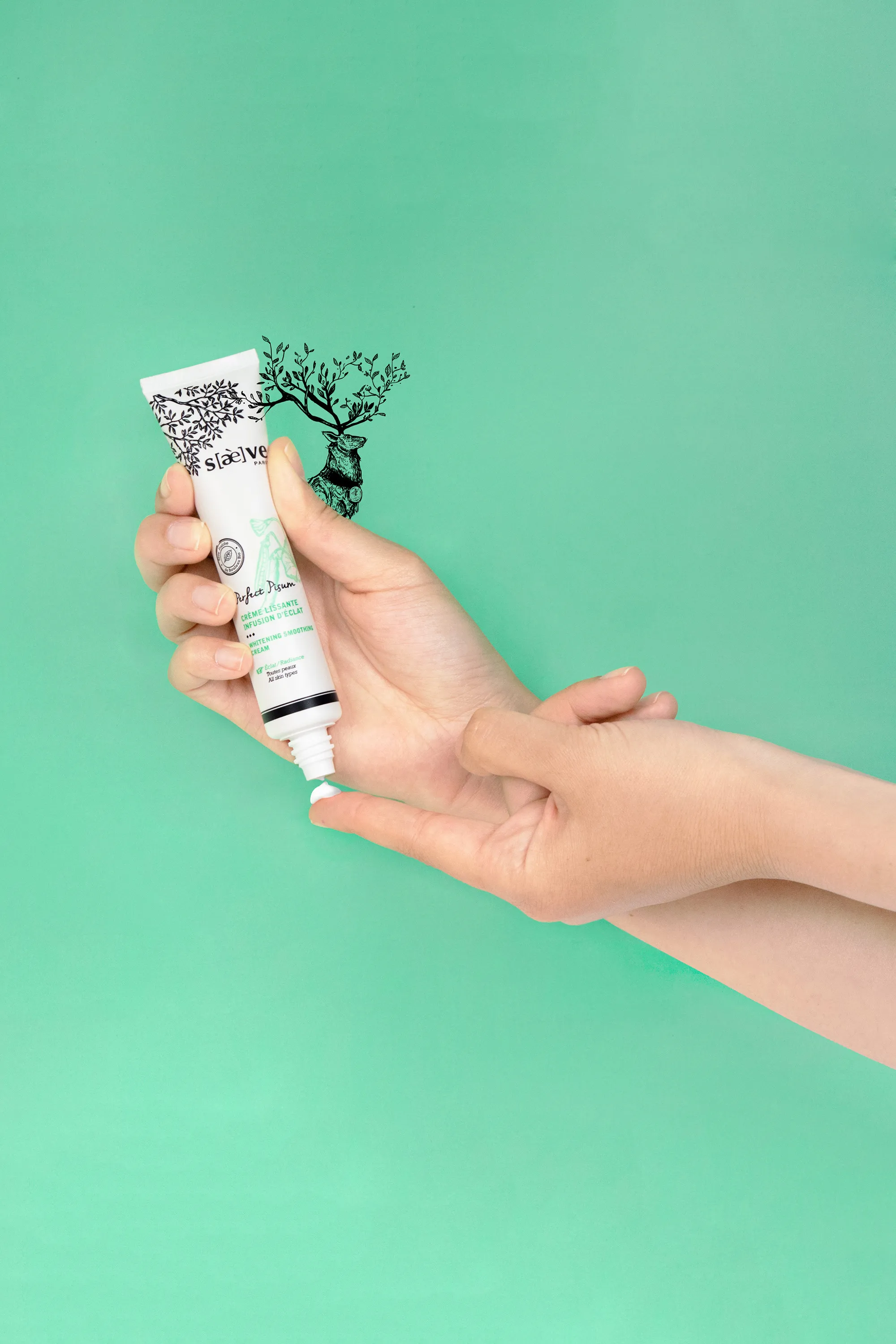 Saeve Crème lissante infusion d’éclat Perfect Pisum-40 ml