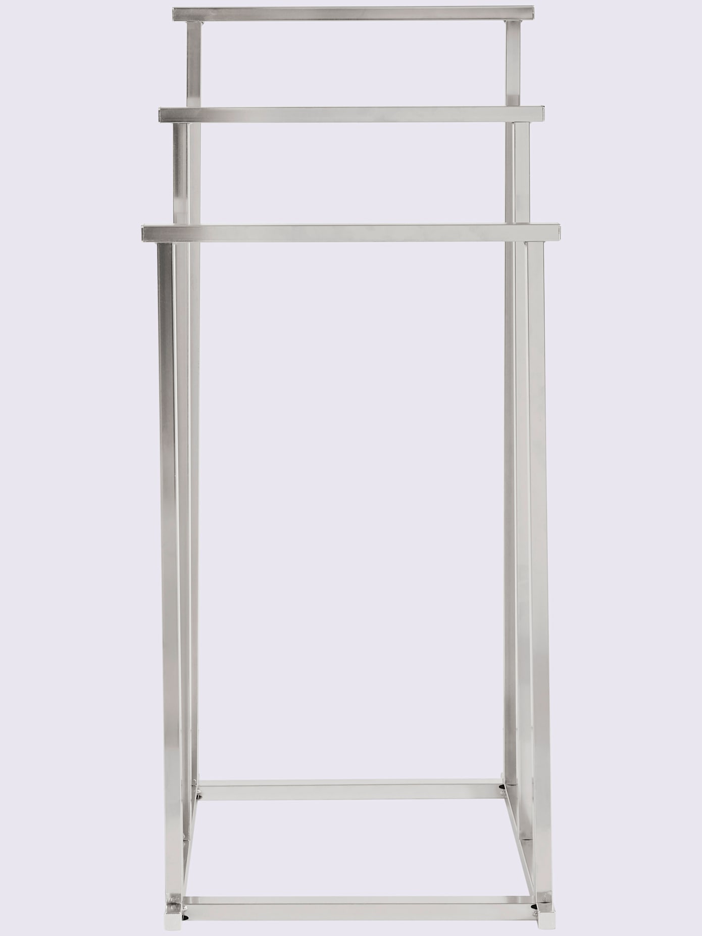 Porte-serviettes châssis en acier chromé