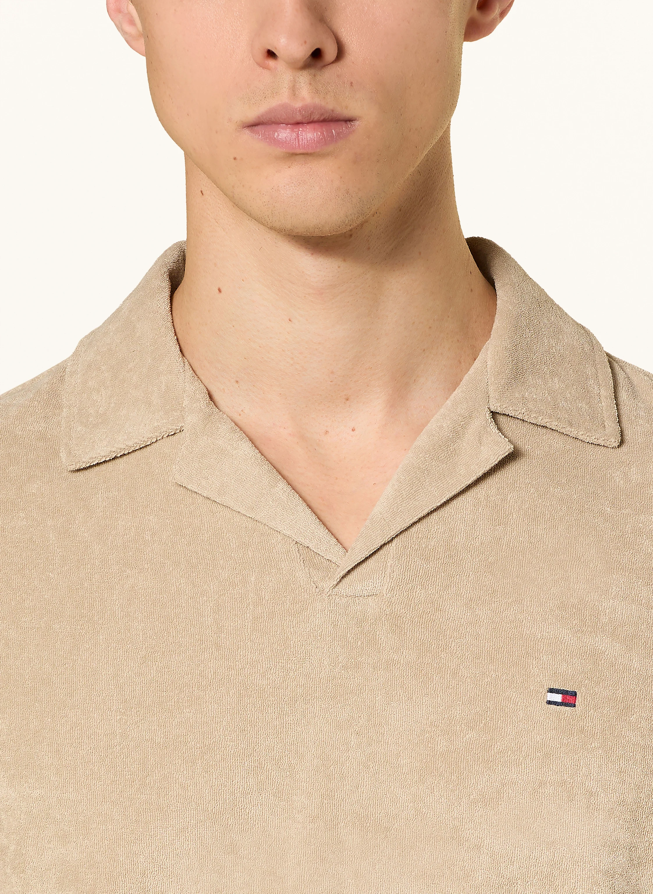TOMMY HILFIGER Frottee-Poloshirt