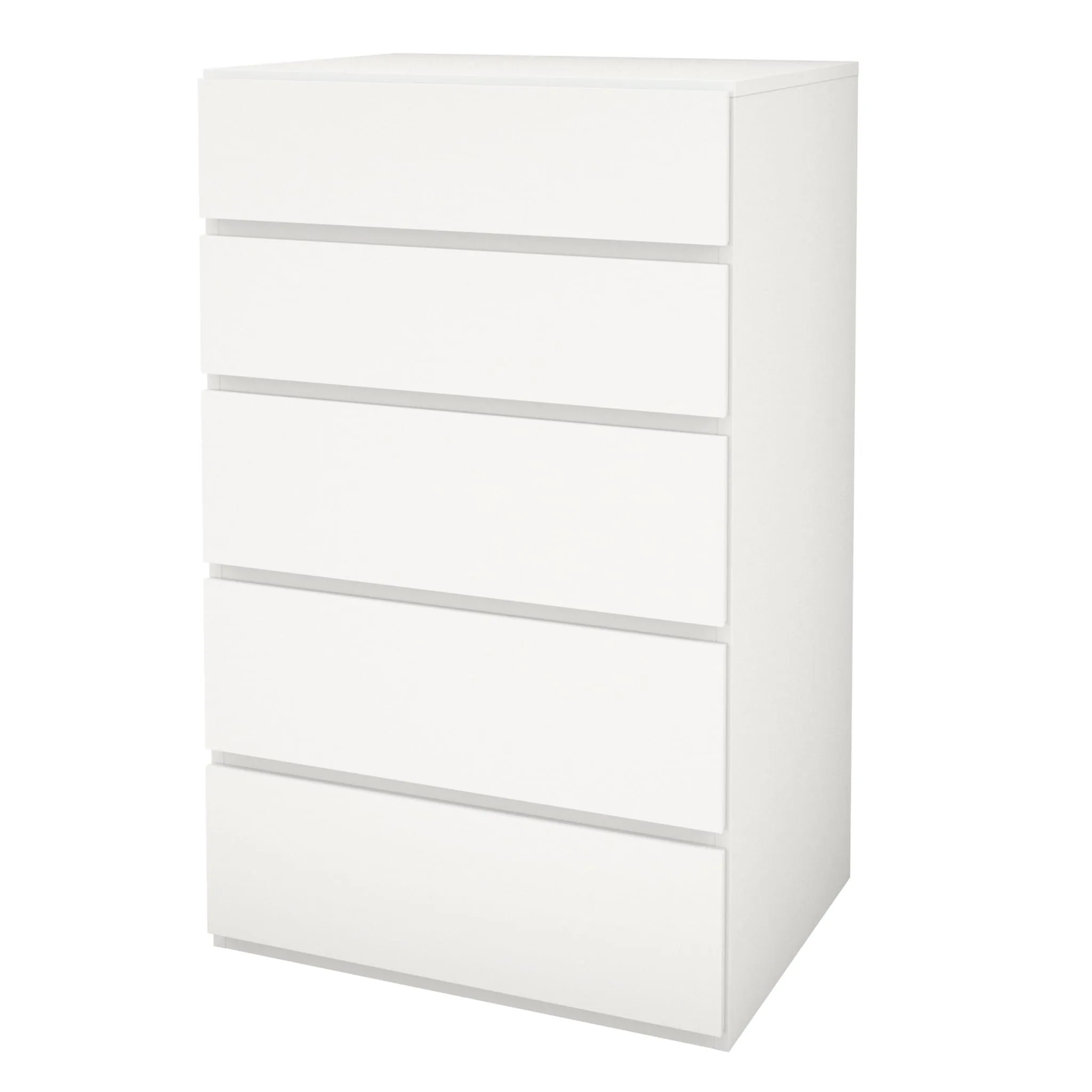 Nexera Bureau 5 Tiroirs Bali - Blanc