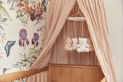 Jollein Teddy Bear Uro, Natural/Wild rose