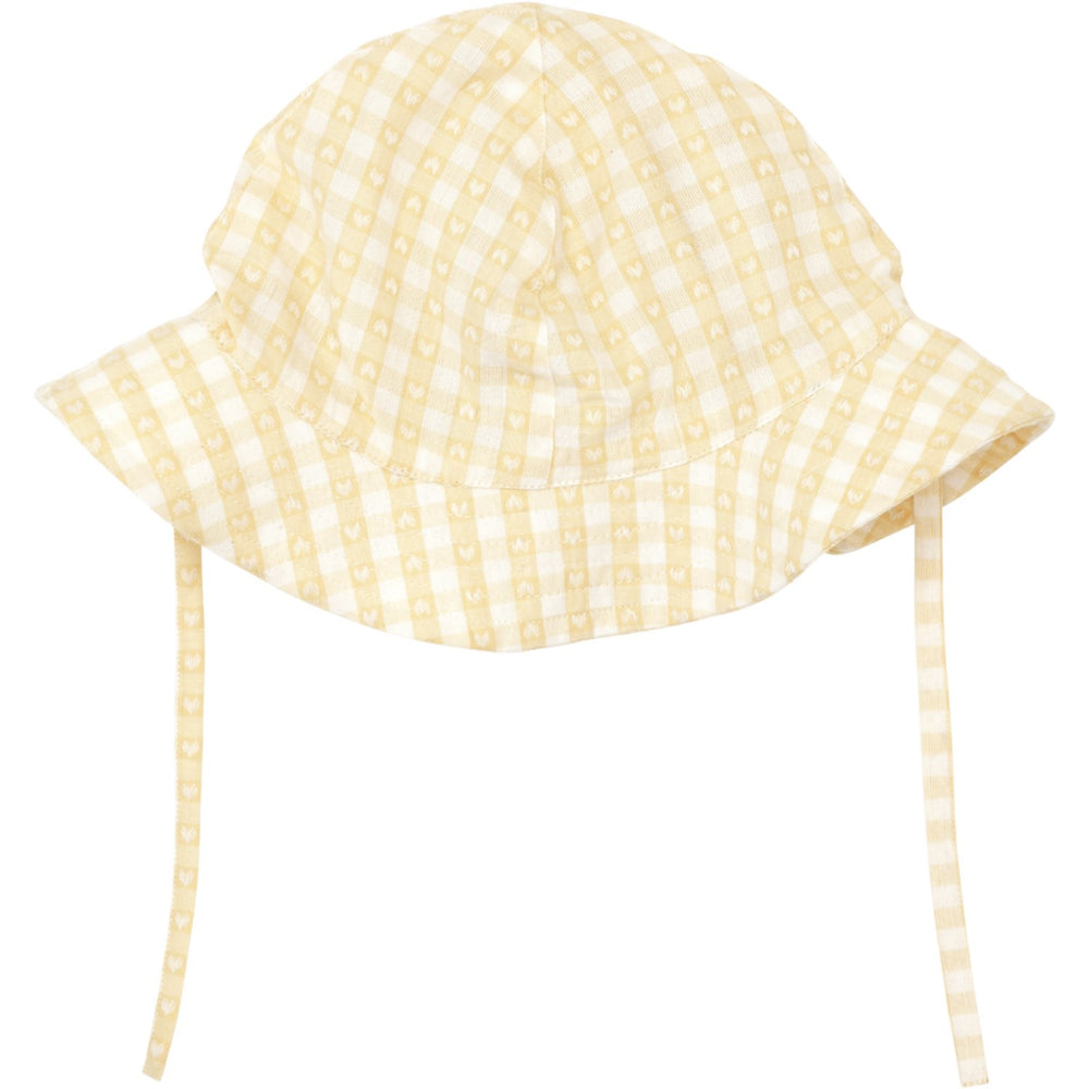 Køb Flöss Soft Yellow Heart Gingham Olivia Solhat