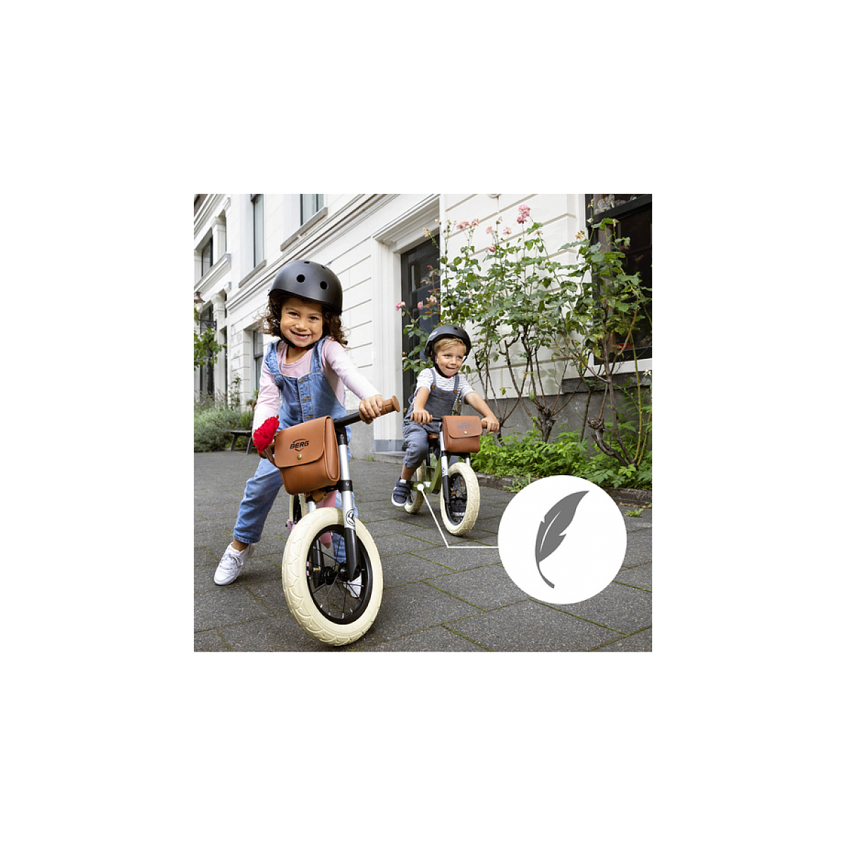 Vélo déquilibre biky retro vert