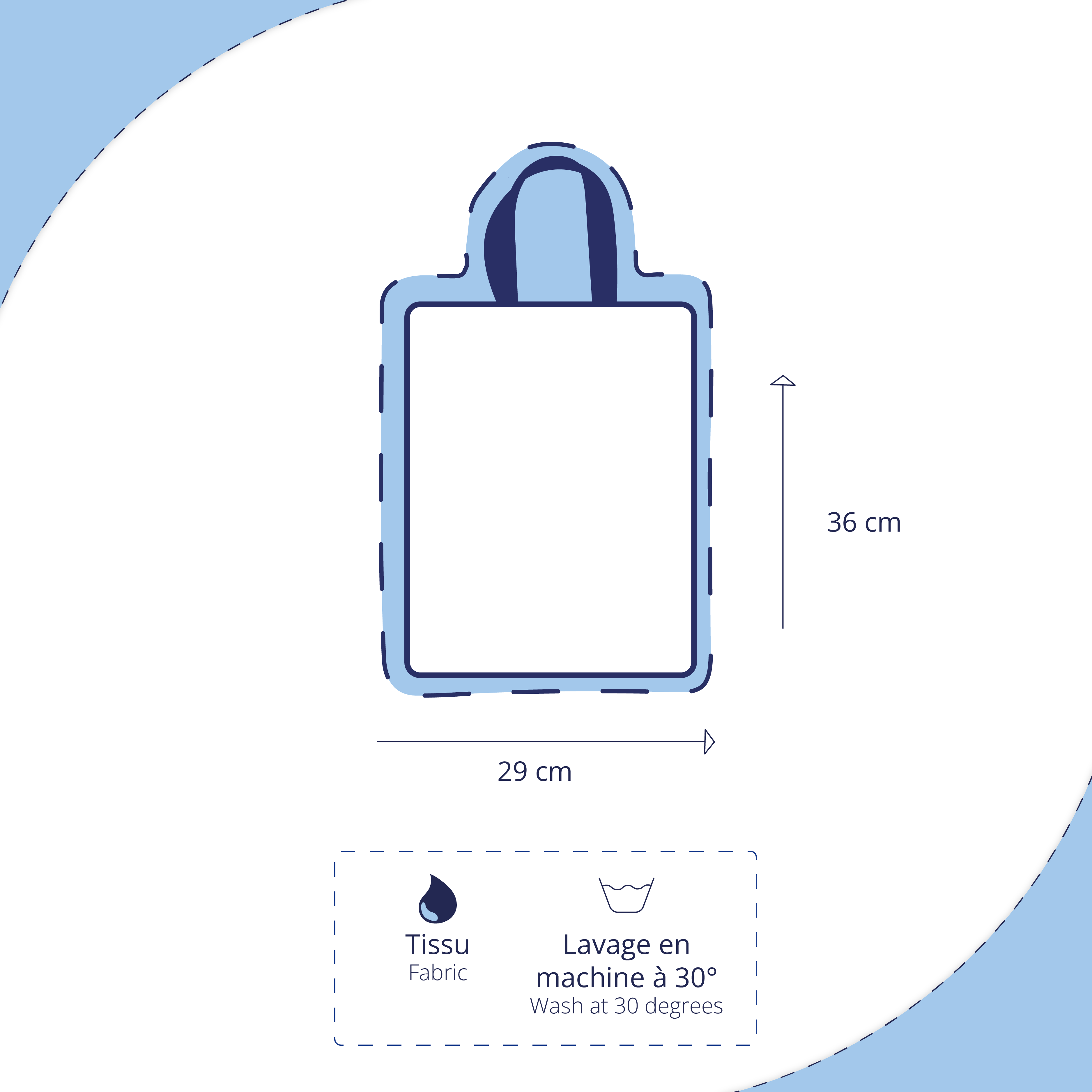 Sac Cadeaux Moyen - 29 X 36 Cm Oiseaux Rouge