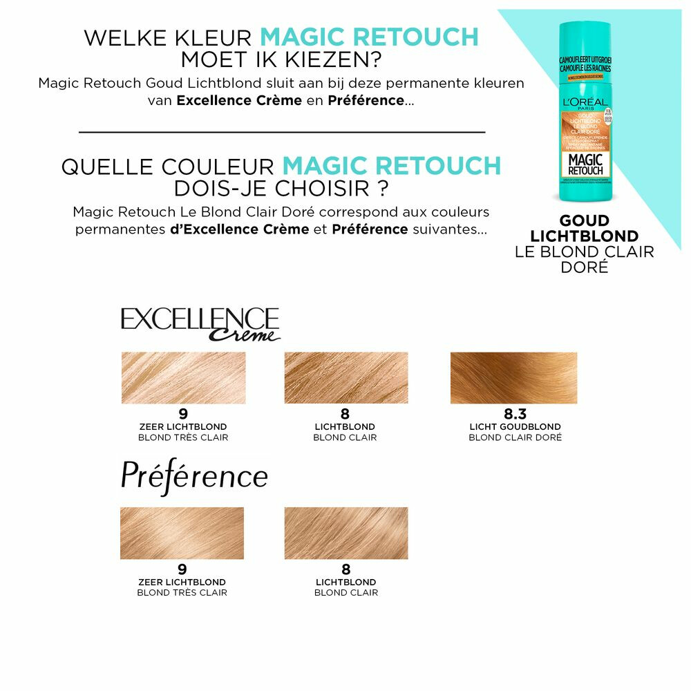L'Oréal Magic Retouch Uitgroeispray Blond75 ml