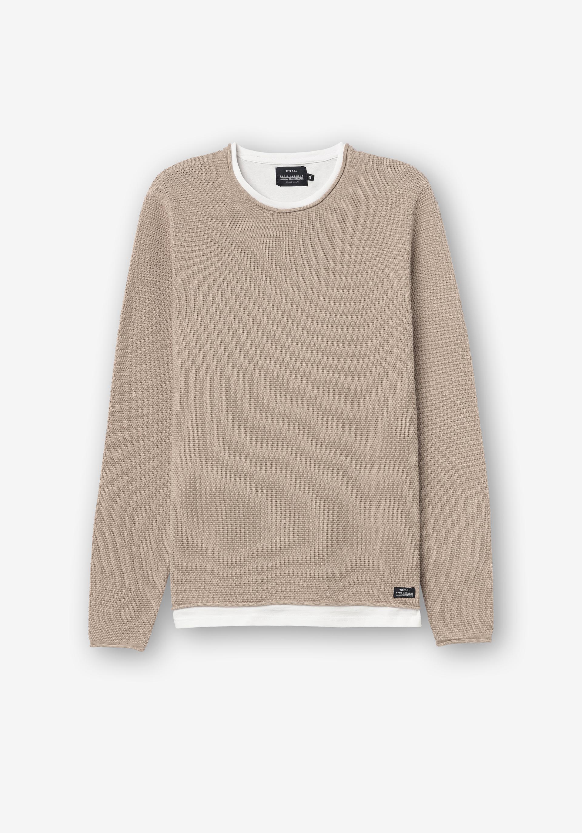 Camisola Combinada Textura