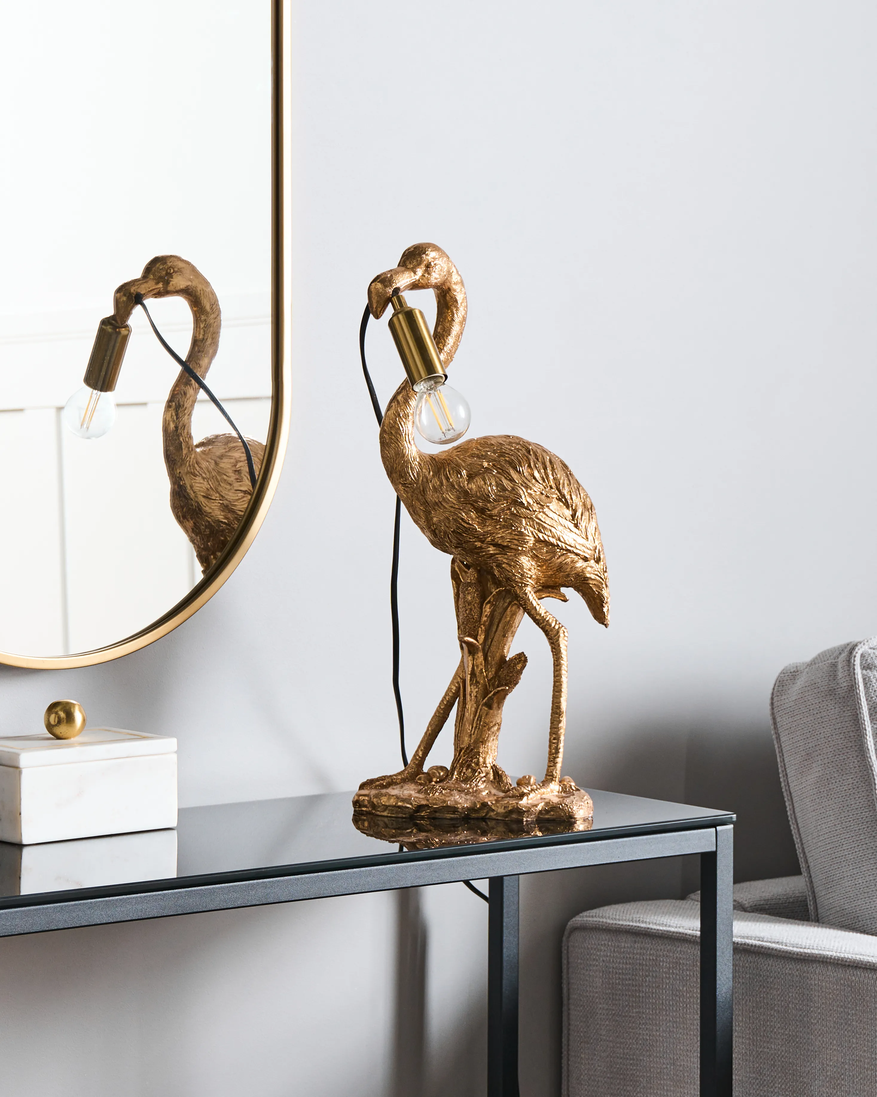Tafellamp Flamingo VICE Goud