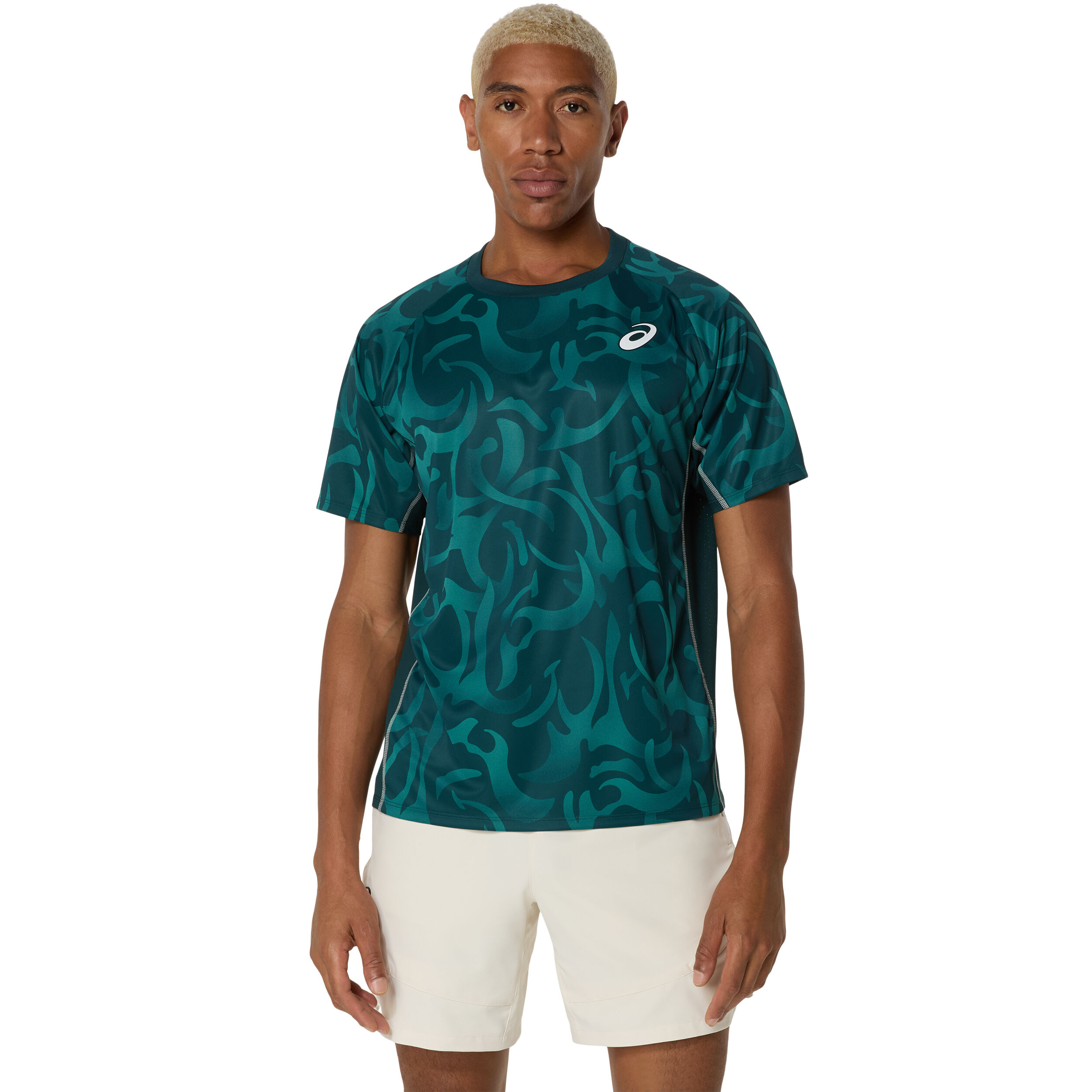 ASICS Game T-shirt Hommes - Vert Foncé
