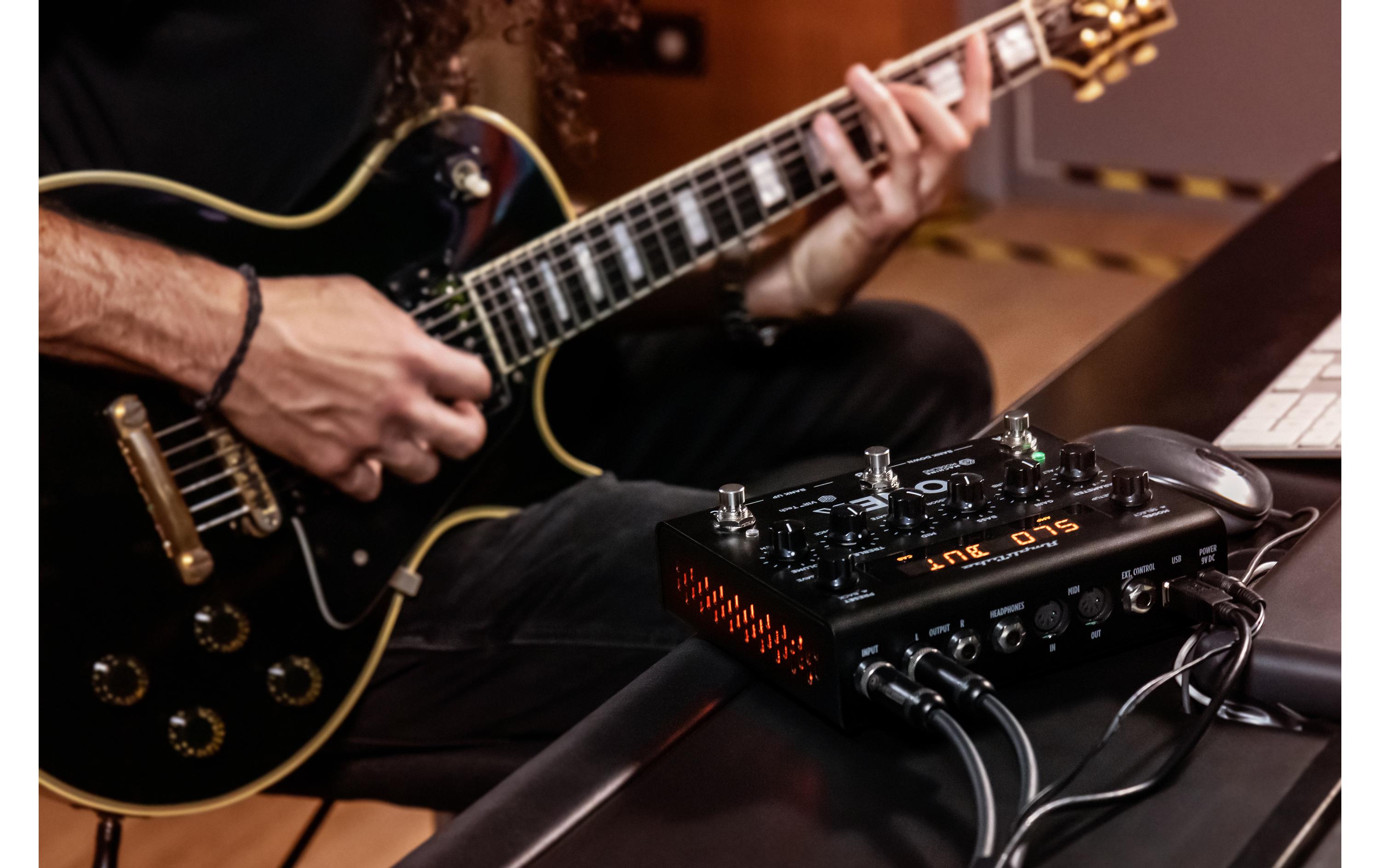 Pedal ToneX<br>KI-maschinenmodellierte Töne live auf der Bühne