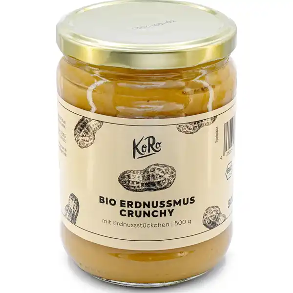 Bio Crunchy Erdnussmus