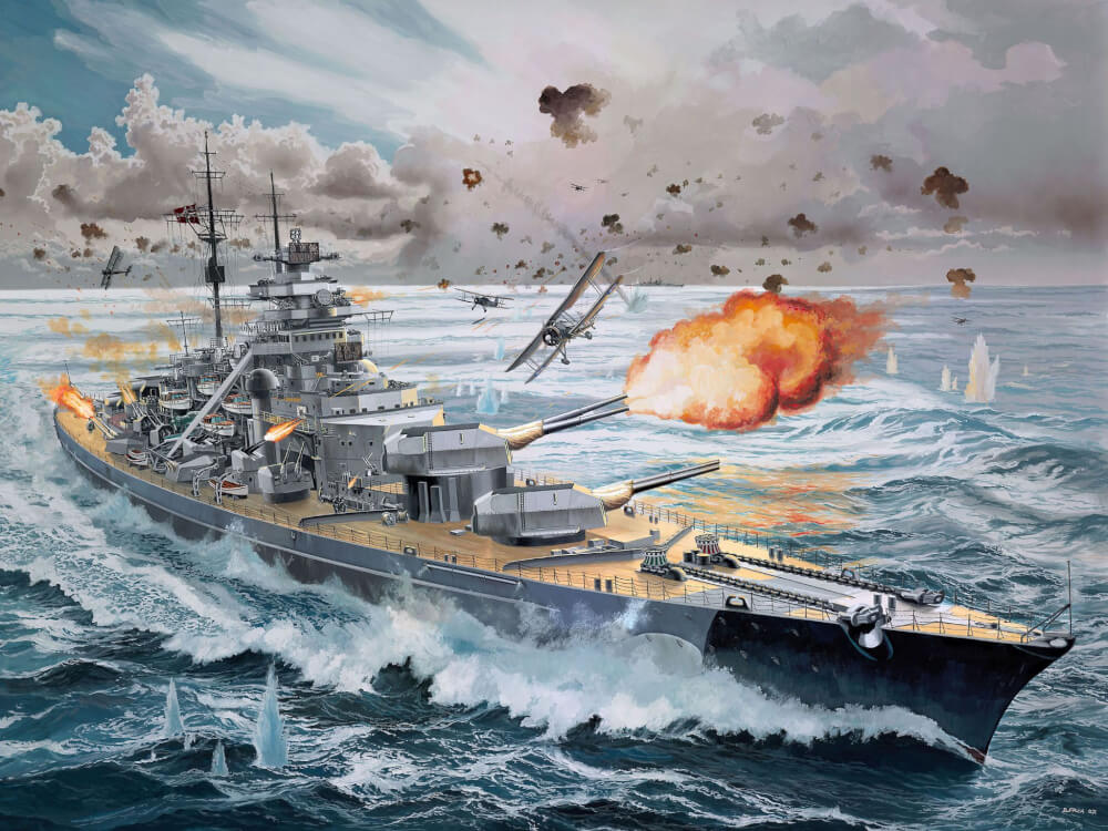 Bismarck, Revell Modellbausatz