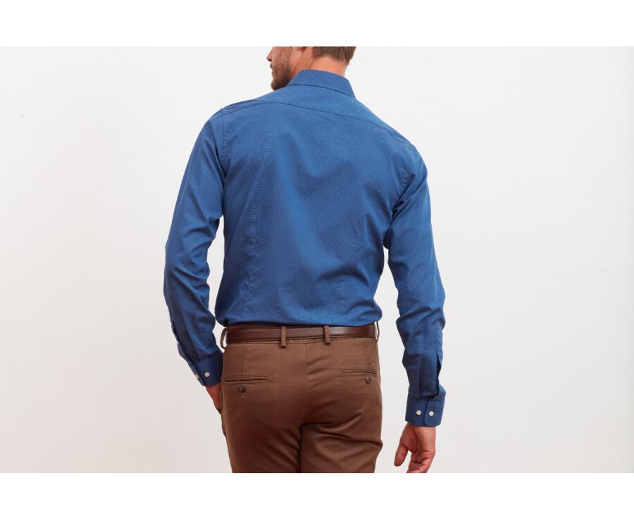 Chemise texturée homme Denim - MARCEAU