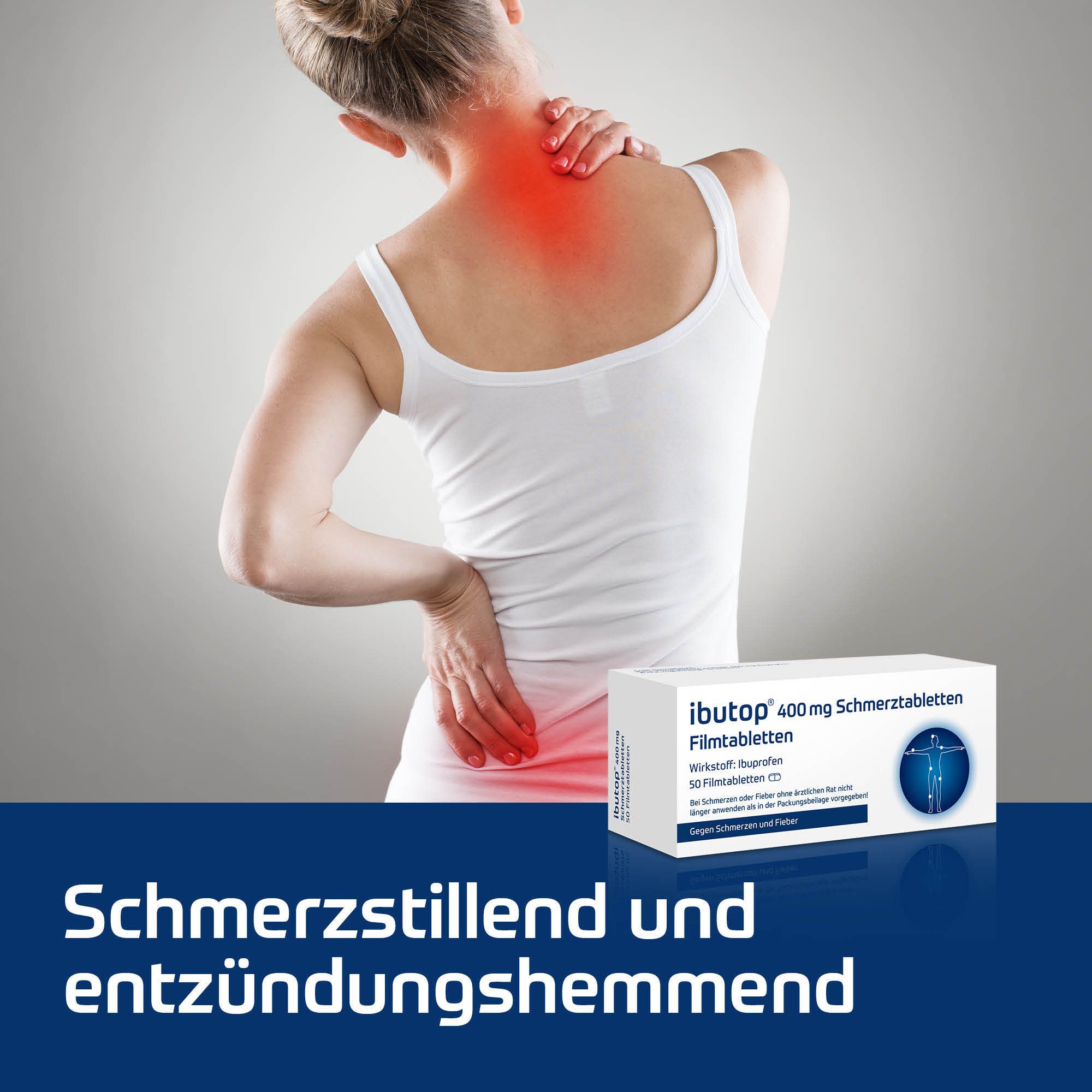 ibutop® 400 mg Schmerztabletten