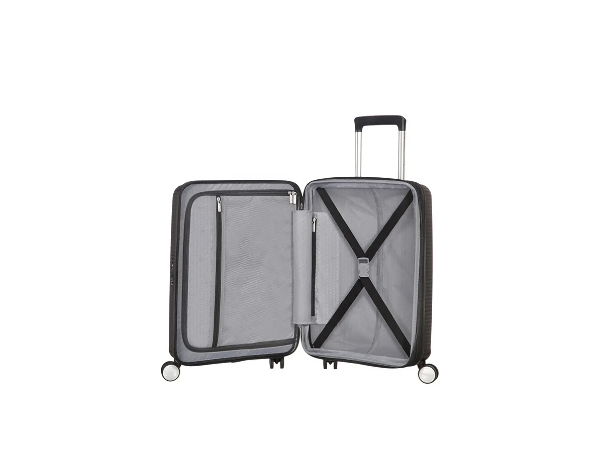 American Tourister Soundbox Spinner Expandable - Spinner - hardside - polypropylen - aborresort