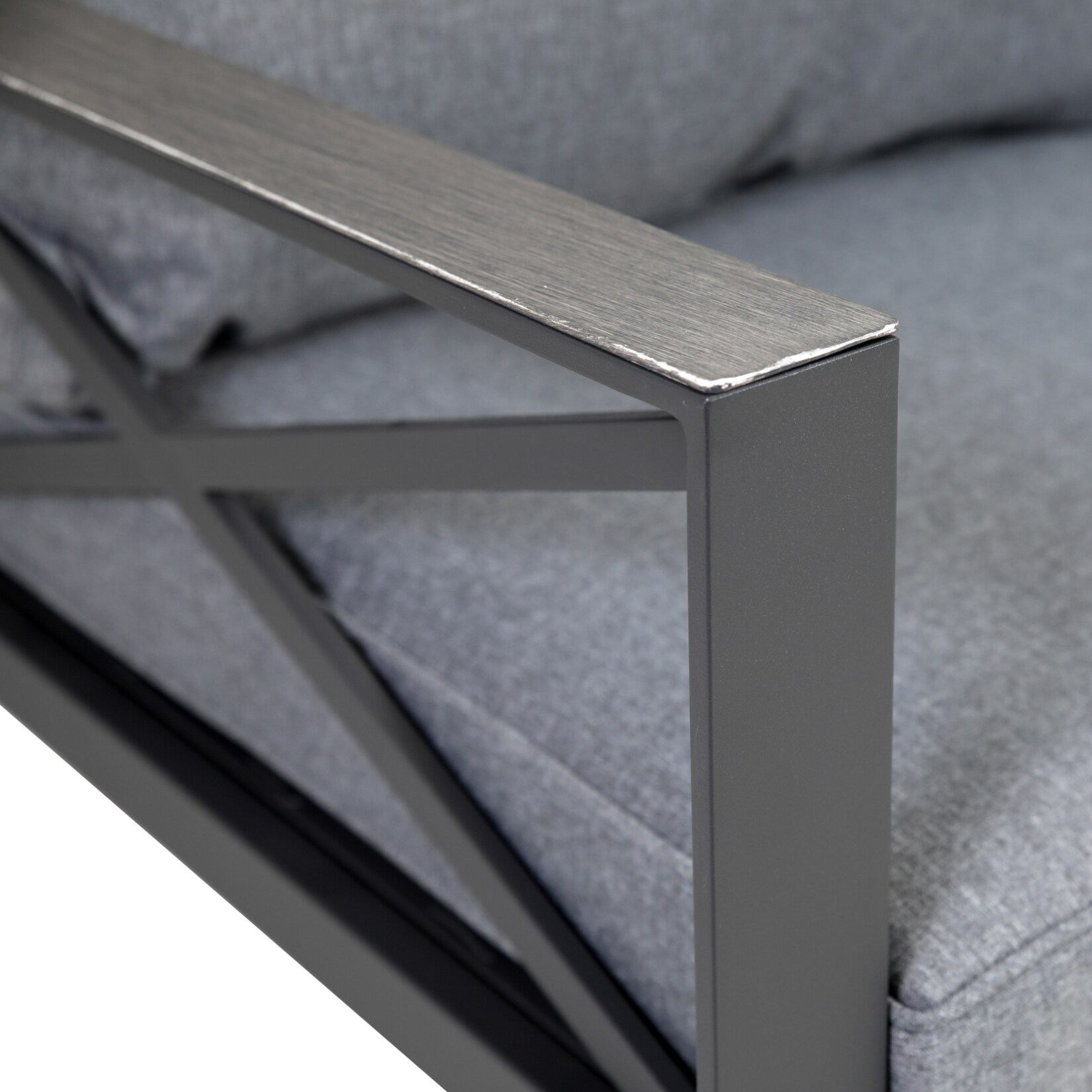 Greemotion Lounge-Set Amsterdam, Stahl, grau