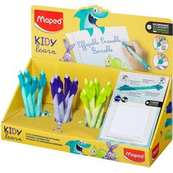 Stylo roller KIDY learn MAGIC, présentoir de 18