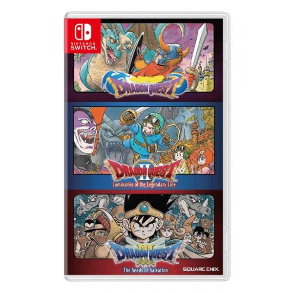 Dragon Quest I, II & III (1, 2 & 3) Collection (Import)- Nintendo Switch