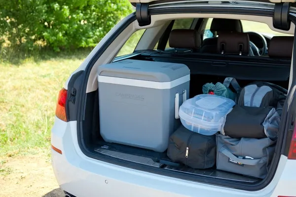Campingaz Powerbox Plus 36L - Transportabelt køleskab - udendørs - bredde: 56 cm - dybde: 35 cm - højde: 40 cm - 36 liter