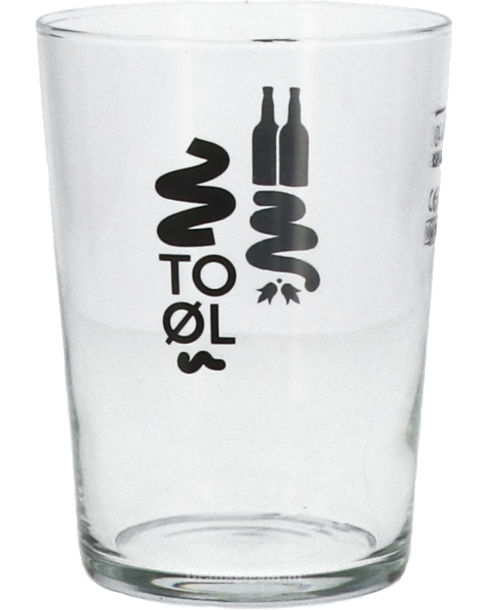 TO ØL Bierglas Vaas Breed (Tool) 40 cl