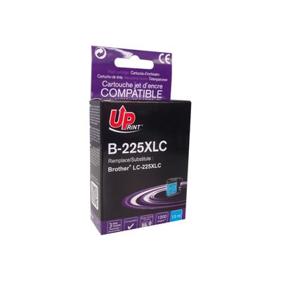 Cartouche compatible Brother LC225XL - cyan - Uprint
