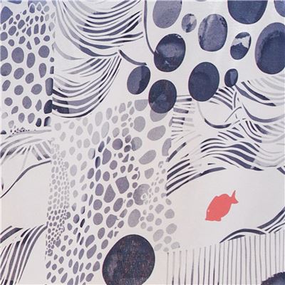 Nappe enduite motifs marins