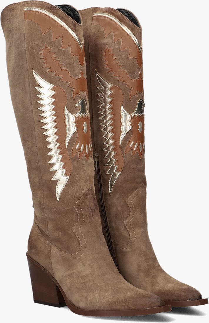 NOTRE-V bruine notre-v cowboylaarzen aq296