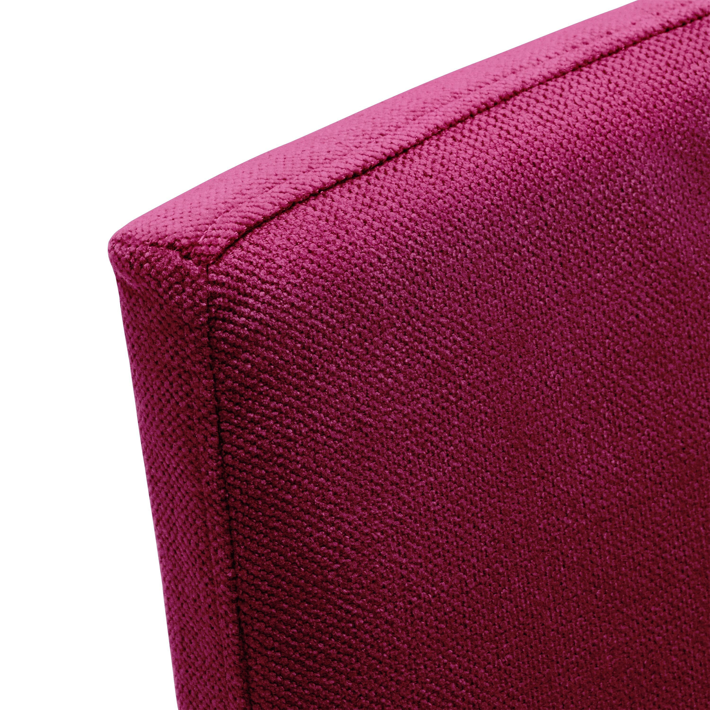 TWEED Stuhl - Bordeaux / B: 47.0 cm x T: 55.0 cm x H: 84.0 cm