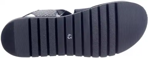 240787 PieSanto zwart combi - maat 40 sandaal zwart combi - maat 40 Calandschoen