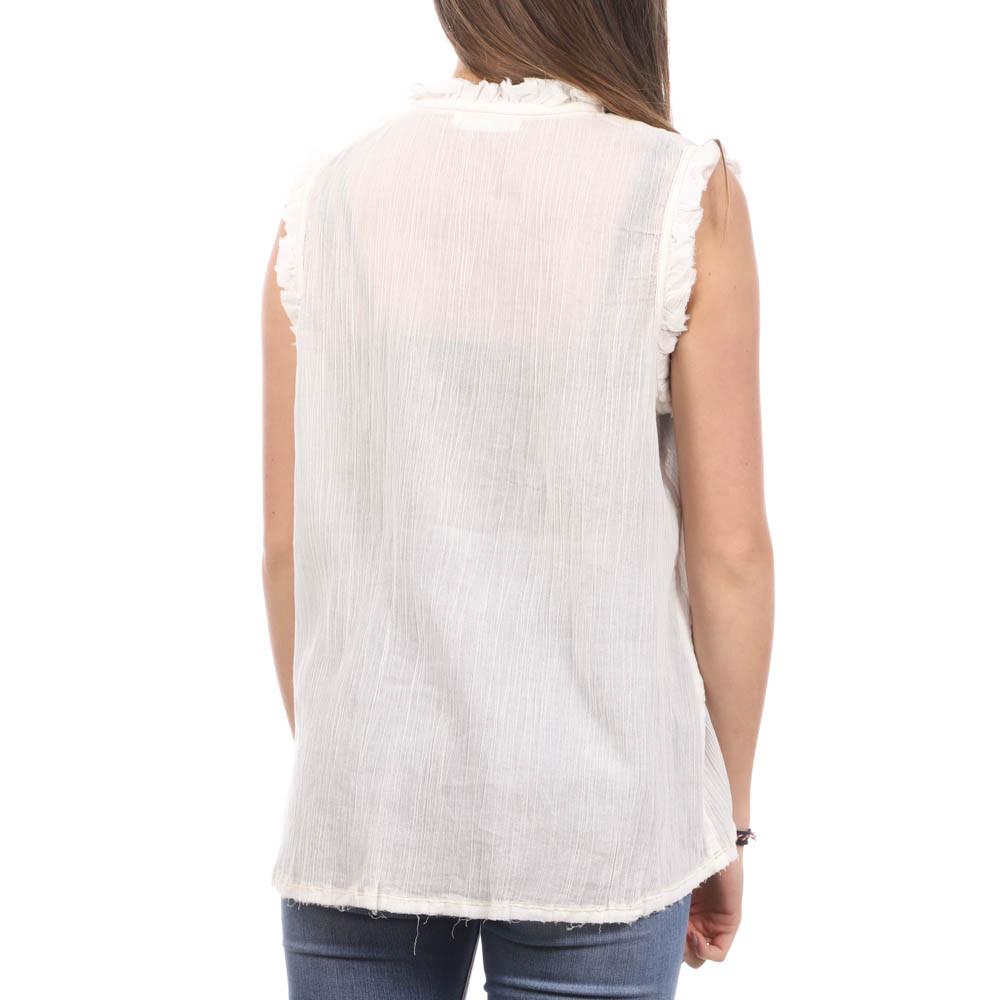 Teddy Smith Blouse Blanche Femme Teddy Smith Alvina