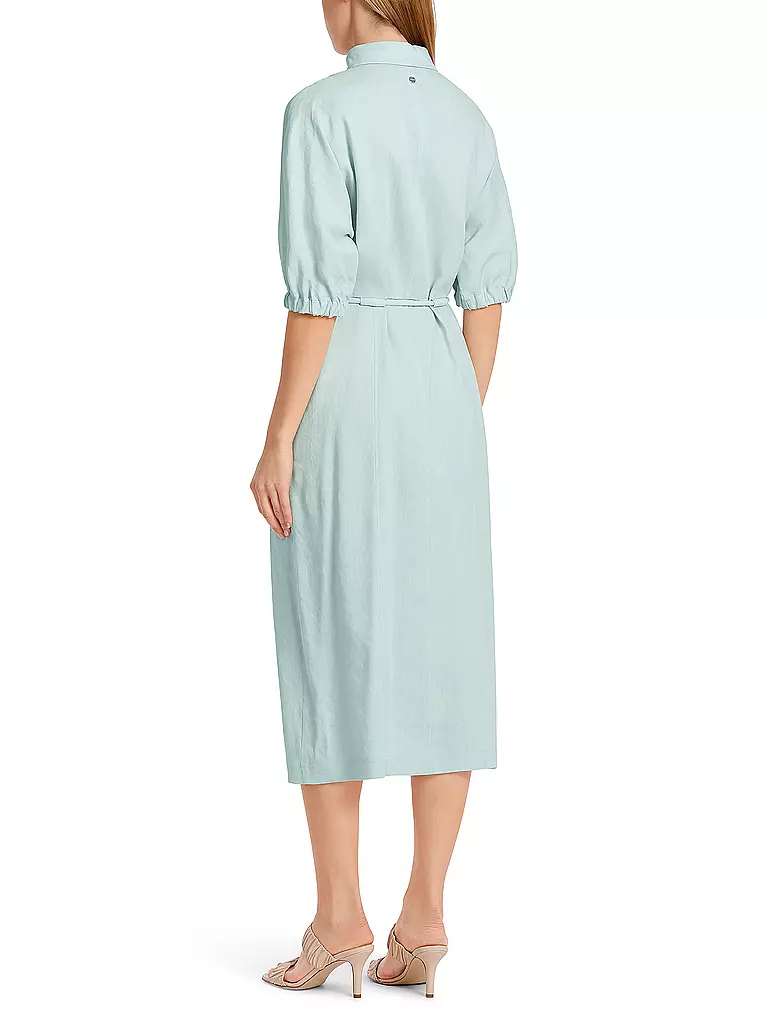 MARC CAIN Hemdblusenkleid hellblau