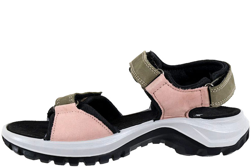 IMAC SANDAL I FLERFARVET SKIND