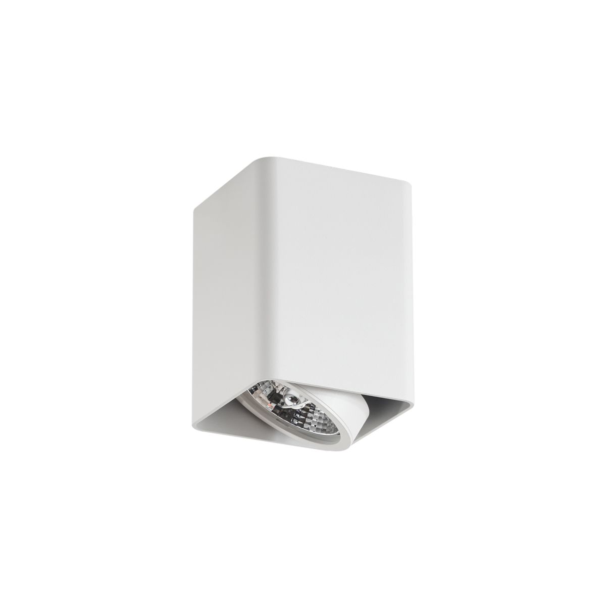 Design opbouwspot wit GU10 70mm draai- en kantelbaar - Vox