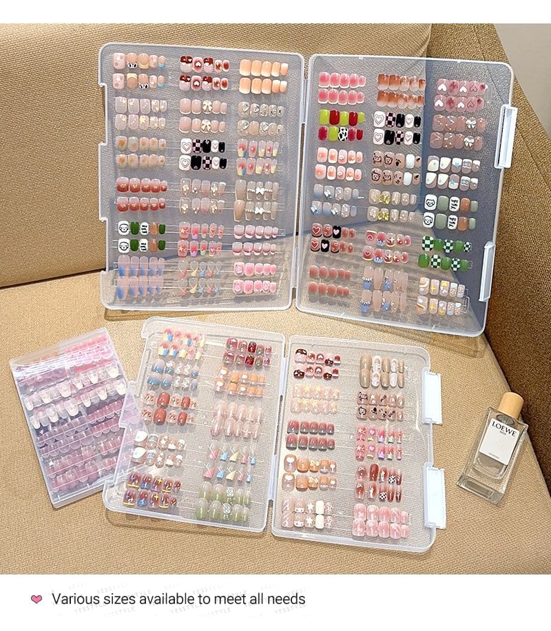 Michu - Opbergdoos voor opdrukbare nagels (verschillende ontwerpen)
