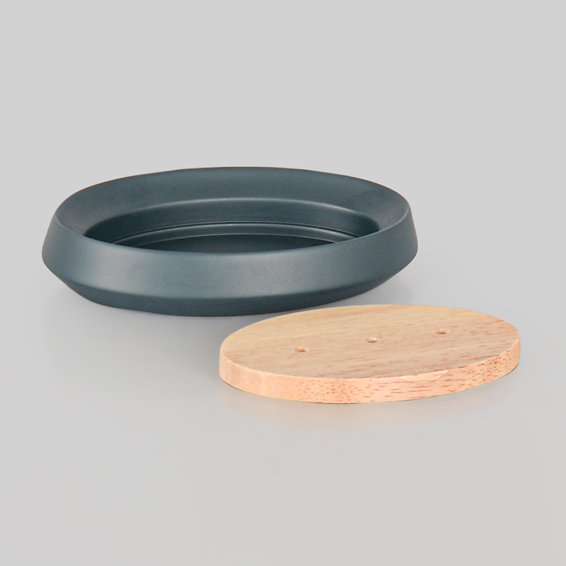Porte-savon gris anthracite