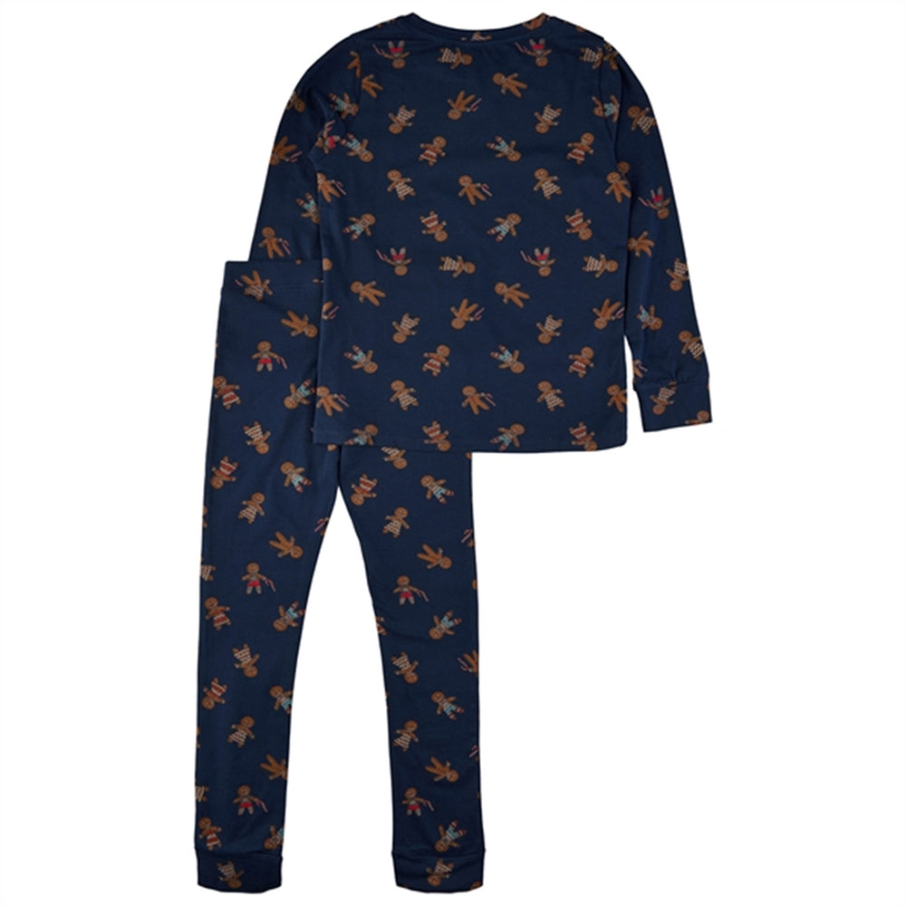 Navy Blazer Ginger Aop Holiday Pyjamas