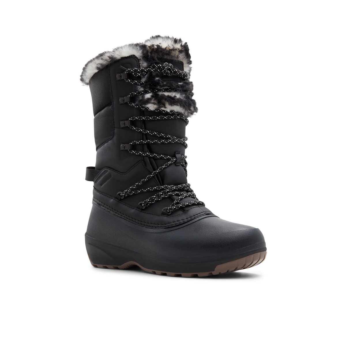 THE NORTH FACE-Shell_iv_lux-Bottes mi-mollet d'hiver - Semelle tracteur - Noir