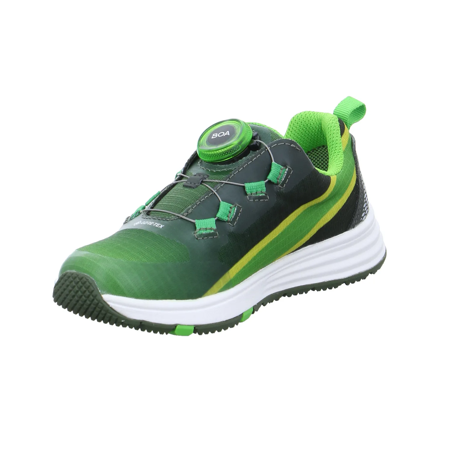 VADO Kleinkinder-Sport -Halbschuh Grün Textil  Sneaker Outdoor