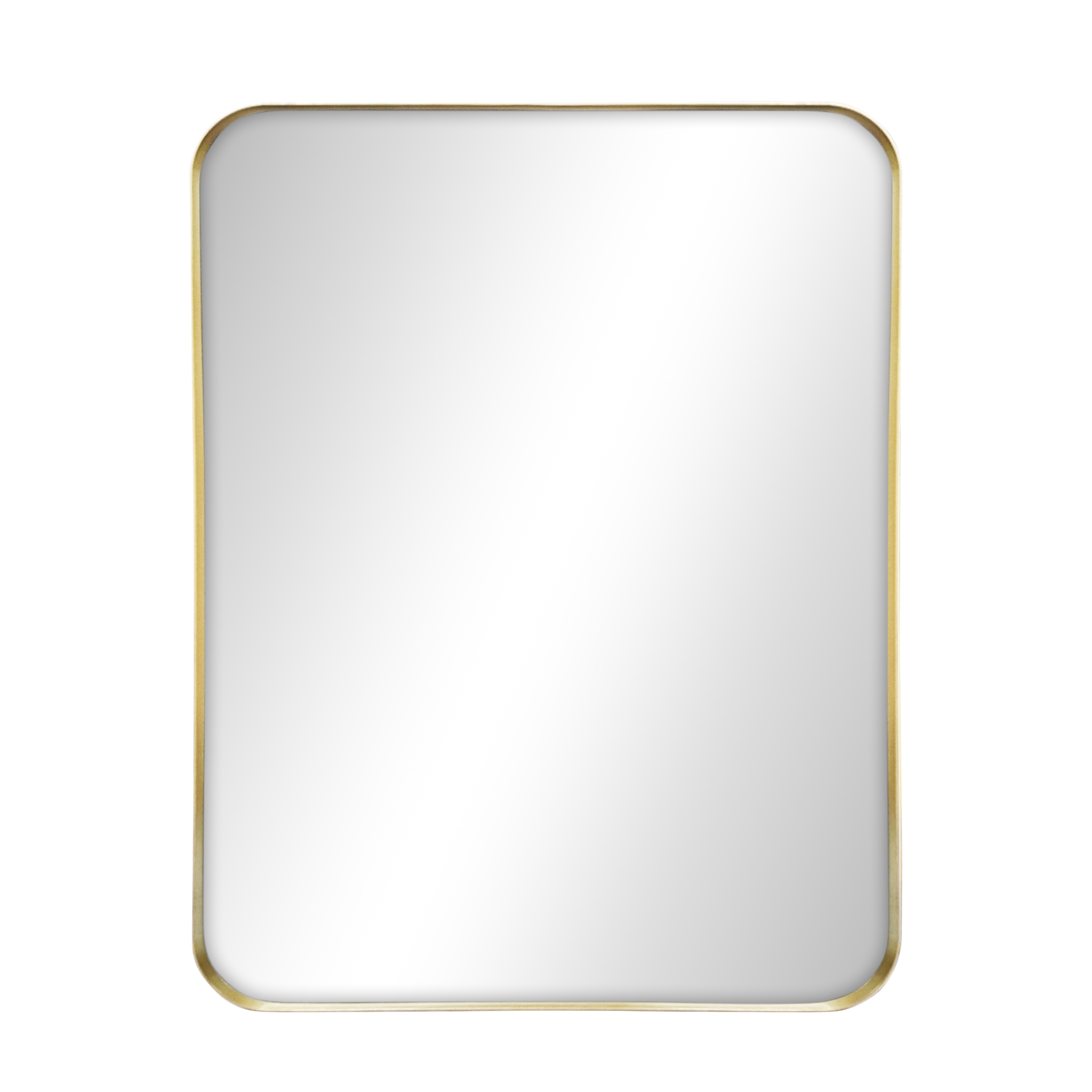 Wandspiegel 56 x 76 cm gold