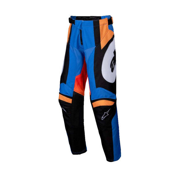 Alpinestars - Pantalon enfant Youth Racer Melt Orange / Bleu / Noir