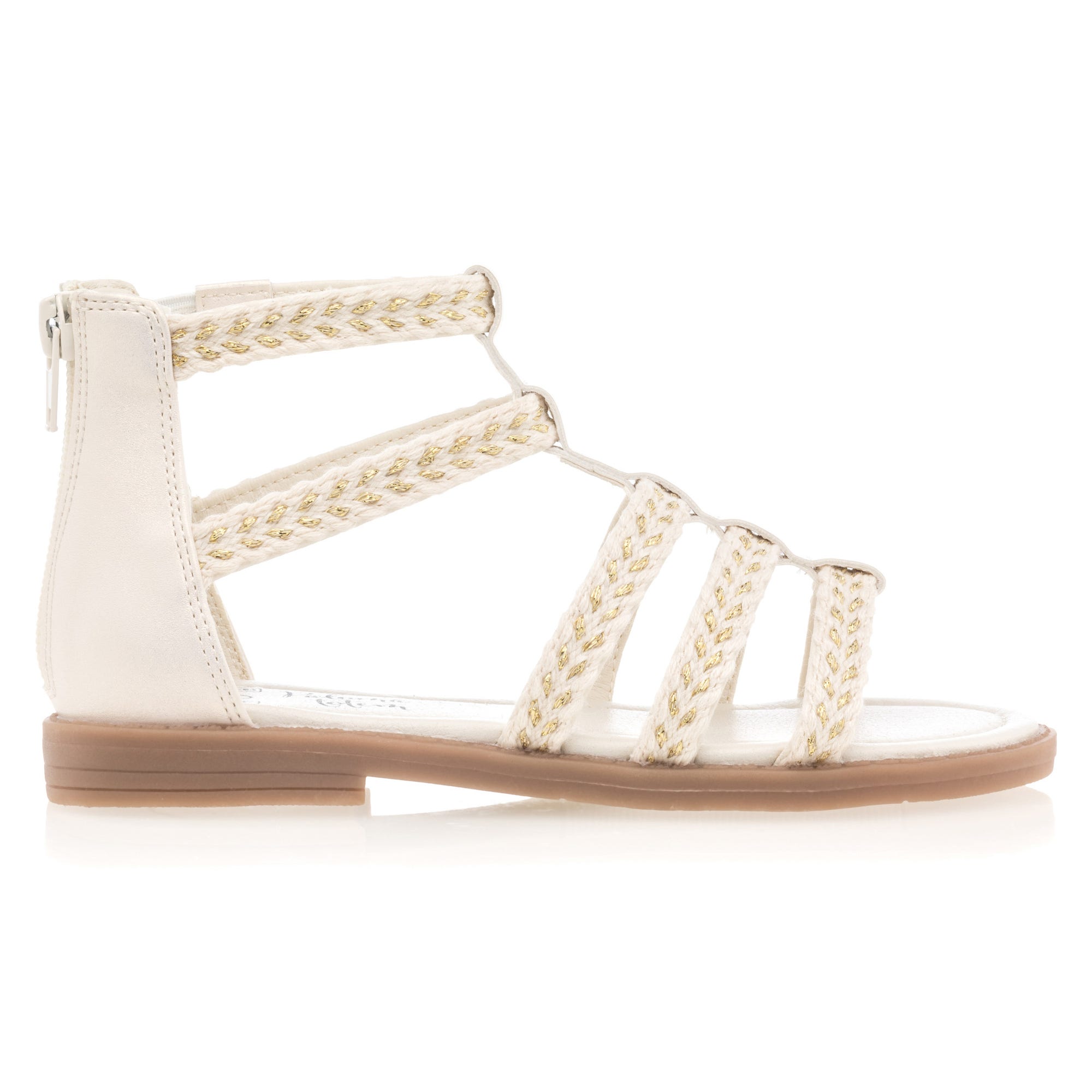 Nu-pieds Fille blanc