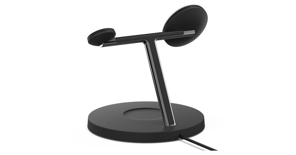BelkinBOOST CHARGE PRO 3-in-1 draadloze lader met MagSafe  (Zwart)