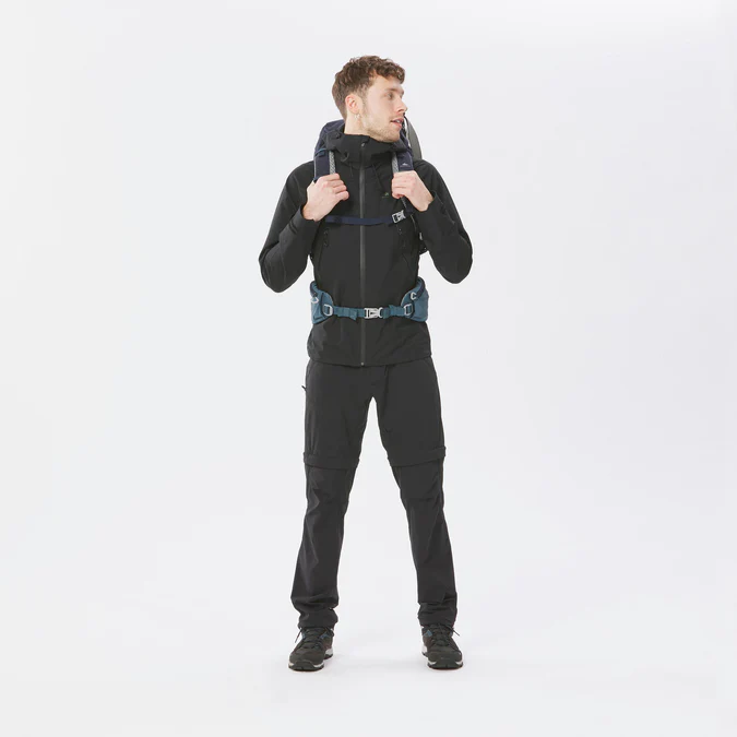 Decathlon Quechua - Jaqueta impermeável leve para caminhadas Quechua masculina MH500