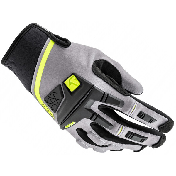 Acerbis - Gants CE X-Enduro Noir / Gris / Jaune