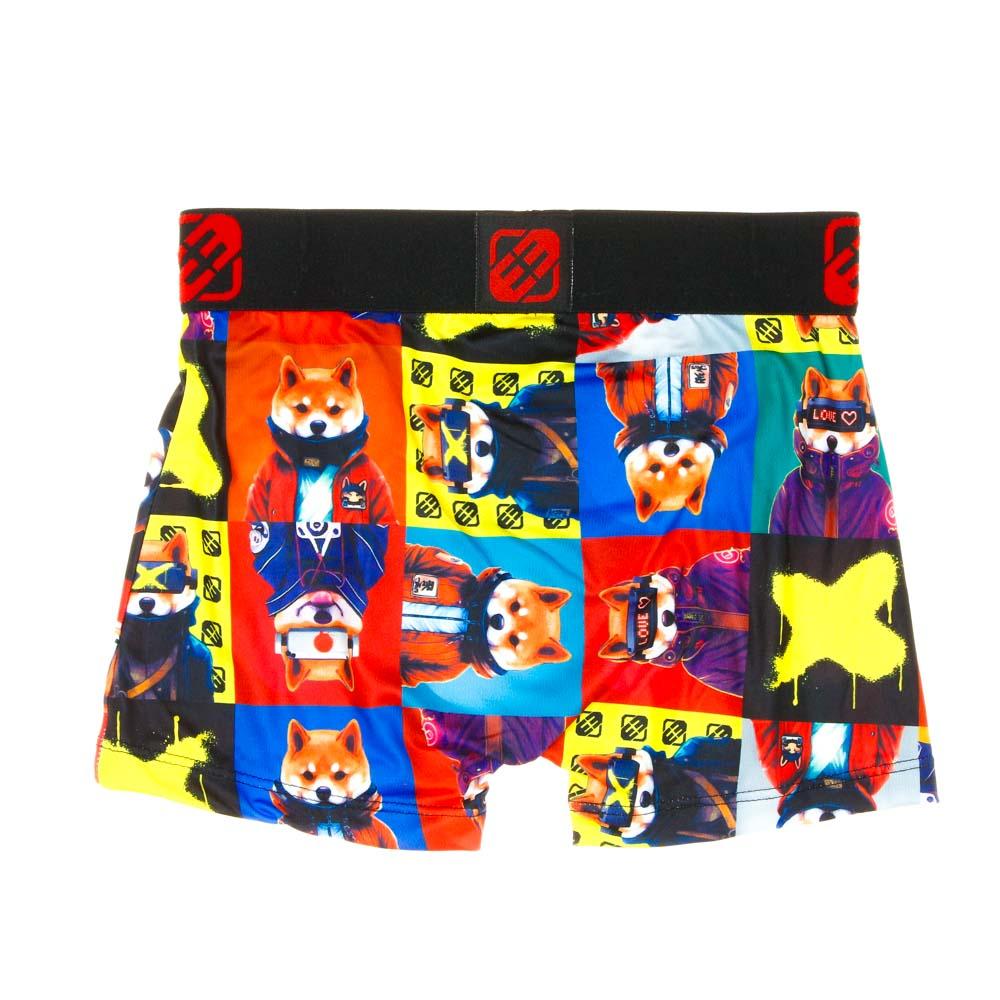 Freegun Boxer Noir/Rouge/Bleu Garçon Freegun Shiba