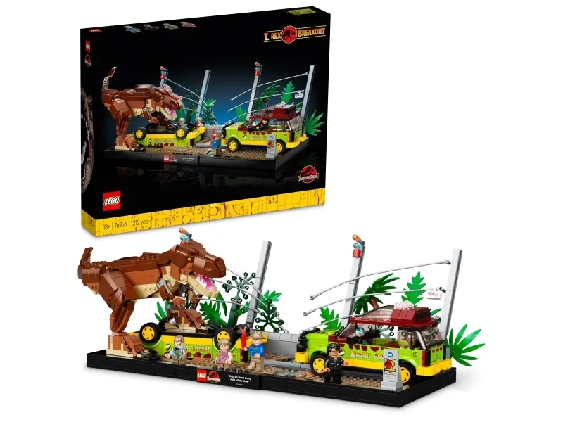 LEGO Jurassic Park 76956 T. rex bryder ud
