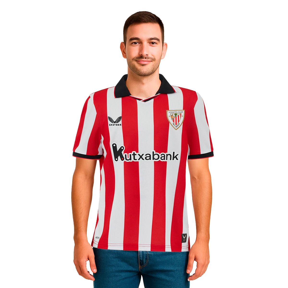 Camisola Castore Athletic Club Bilbao Primeiro Equipamento 2025-2026