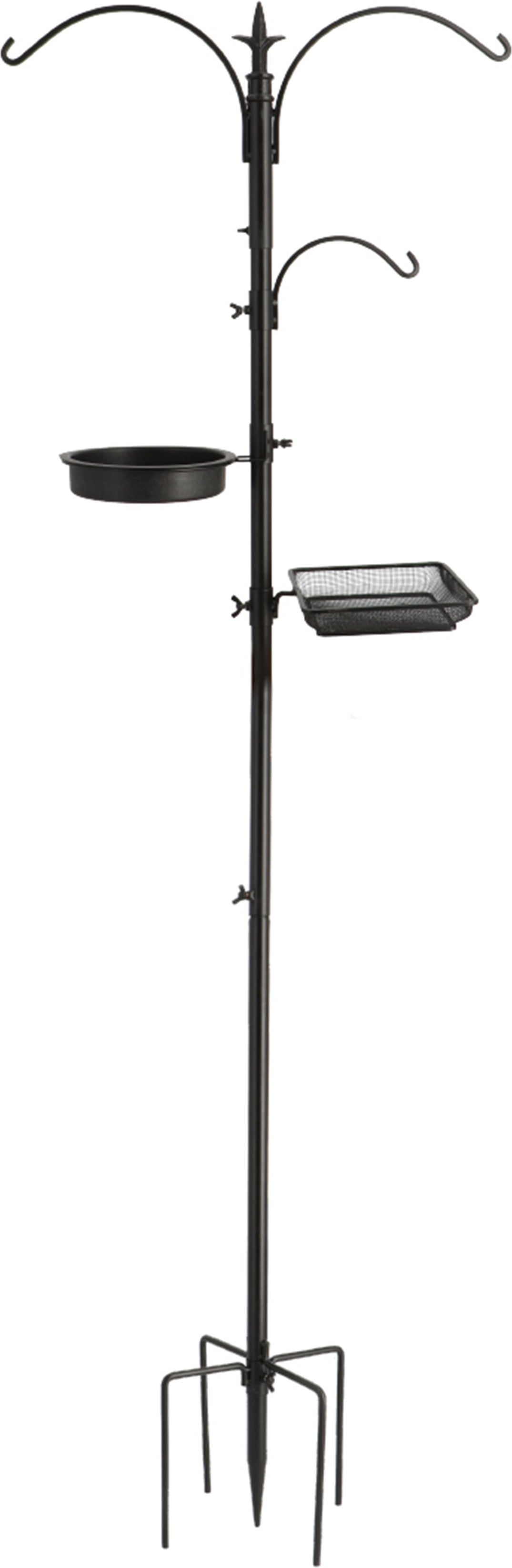 Intratuin vogel voederstandaard Deluxe 53 x 53 x 223 cm