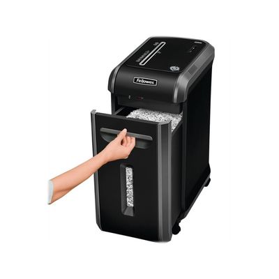 Fellowes MicroShred 99Ms - destructeur de documents coupe croisée microparticules - 12 feuilles - Corbeille 34 litres